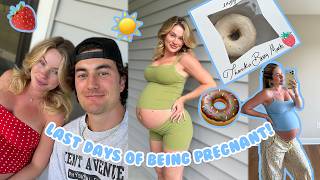 Information my last days being pregnant! VLOG Guide
