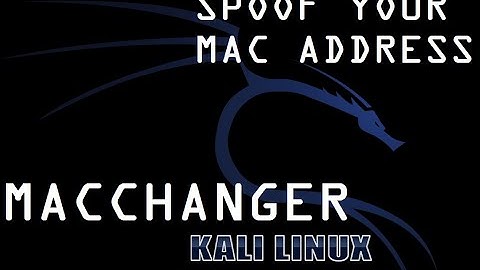How to change your MAC address using MACCHANGER