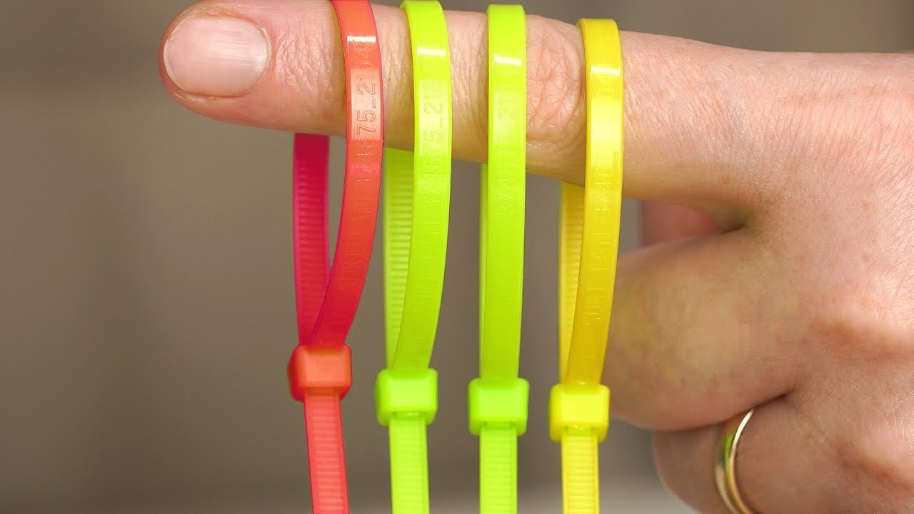 Few Know About This Cable Ties Hidden Features! And How To Reuse Them