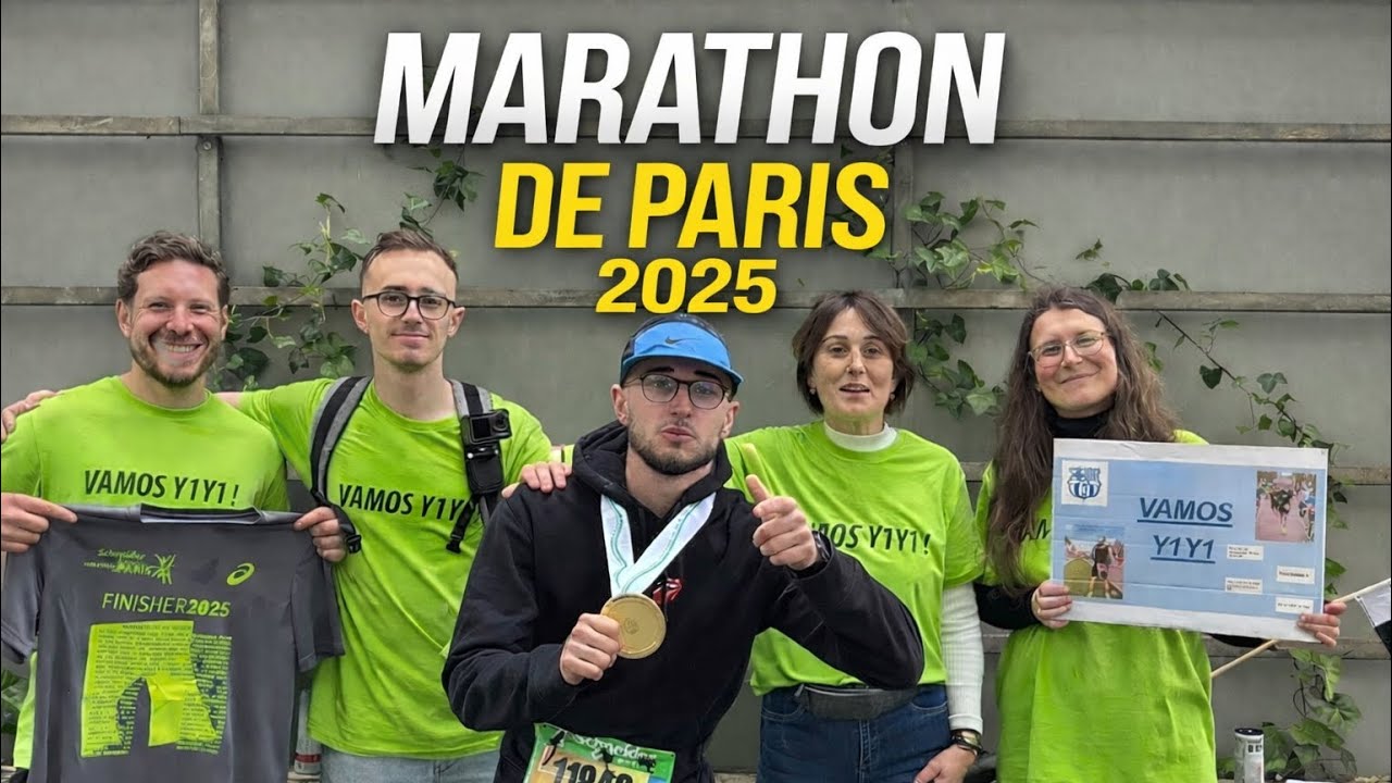 MARATHON DE PARIS 2025 (J'explose à 36km ?!)