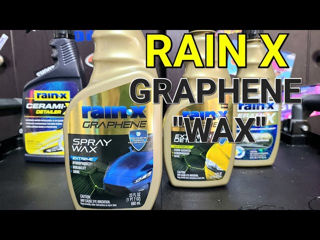 NEW] Rain X Graphene Spray Wax Review 