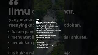 ilmu Cahaya Yang Tak Pernah Padam   Islamic Wisdom For All Humanity quotes katahati motivasi