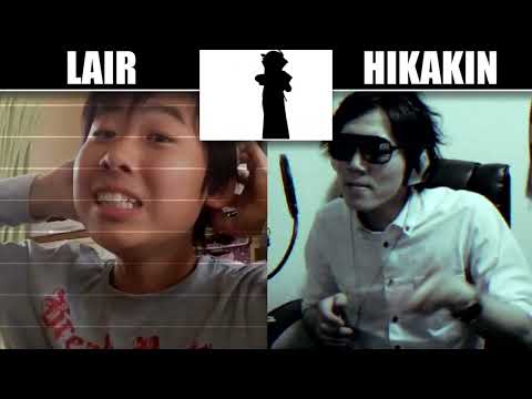 LAIR VS HIKAKIN ボイパ対決 Bad Apple!!