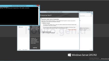 How To Enable Windows Features In Veritas Enterprise Vault Server