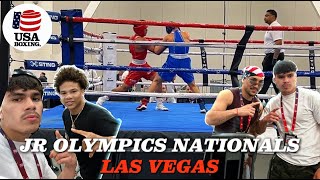 Fighting at the Junior Olympics USA Boxing Nationals! 🥊 | Vegas 2025