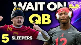 5 Late-Round QB Sleepers for 2026 College Fantasy Football
