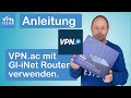 Anleitung: VPN.ac auf einem GLinet Router verwenden (Wireguard) VPNTESTER