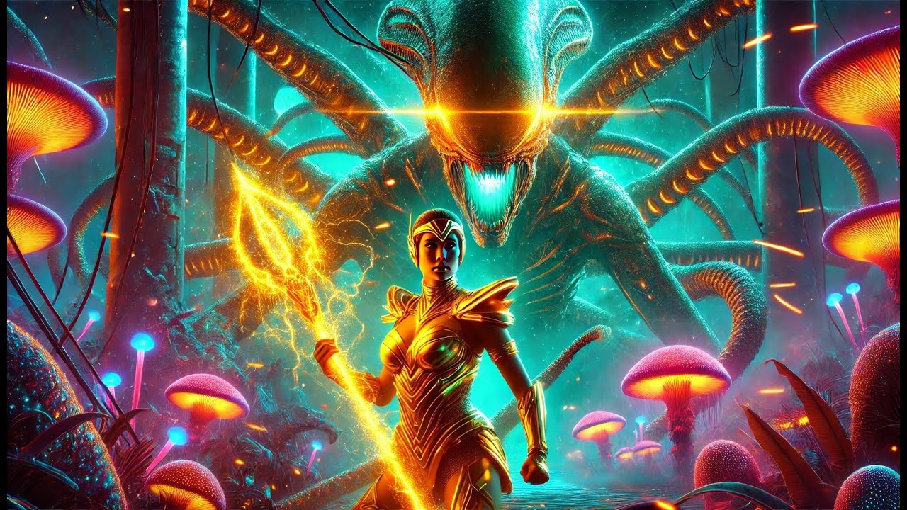 🌌🛡️ Amazons of Andromeda Battle for the Bioluminescent Abyss 🐾⚡| r/HFY ...