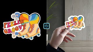 Sticker Design for Redbubble in Adobe Photoshop Tutorial screenshot 3