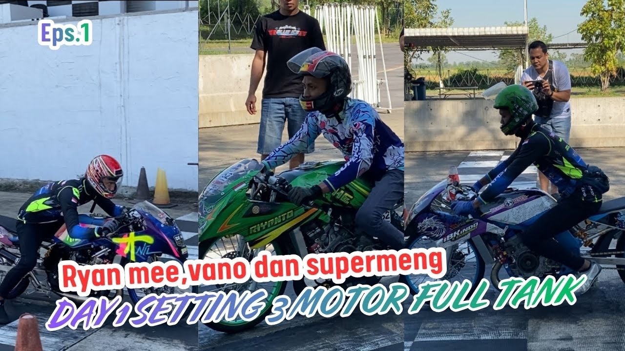 DAY 1 SETTING 3 NINJA FULL TANK DI WANGNOI SPEED‼️