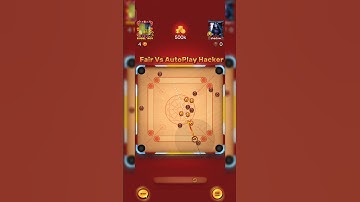 Fair Vs AutoPlay Hacker 🏆🔥 #carrompool #shortvideos