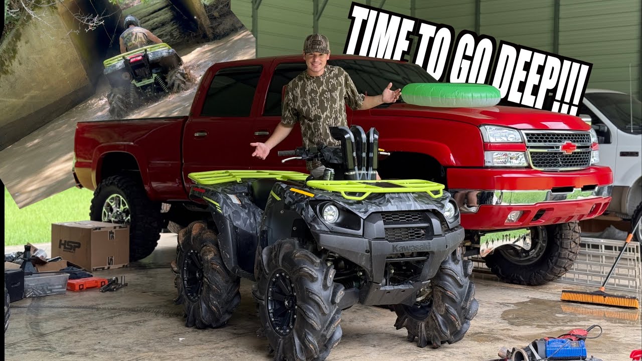 WARRIOR SNORKEL INSTALL ON THE BRUTE!!!