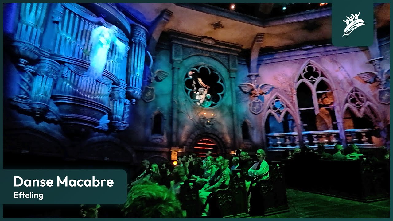 Danse Macabre at Efteling - New Ride Cycle On Ride POV - World's First Dynamic Motion Stage (2025)