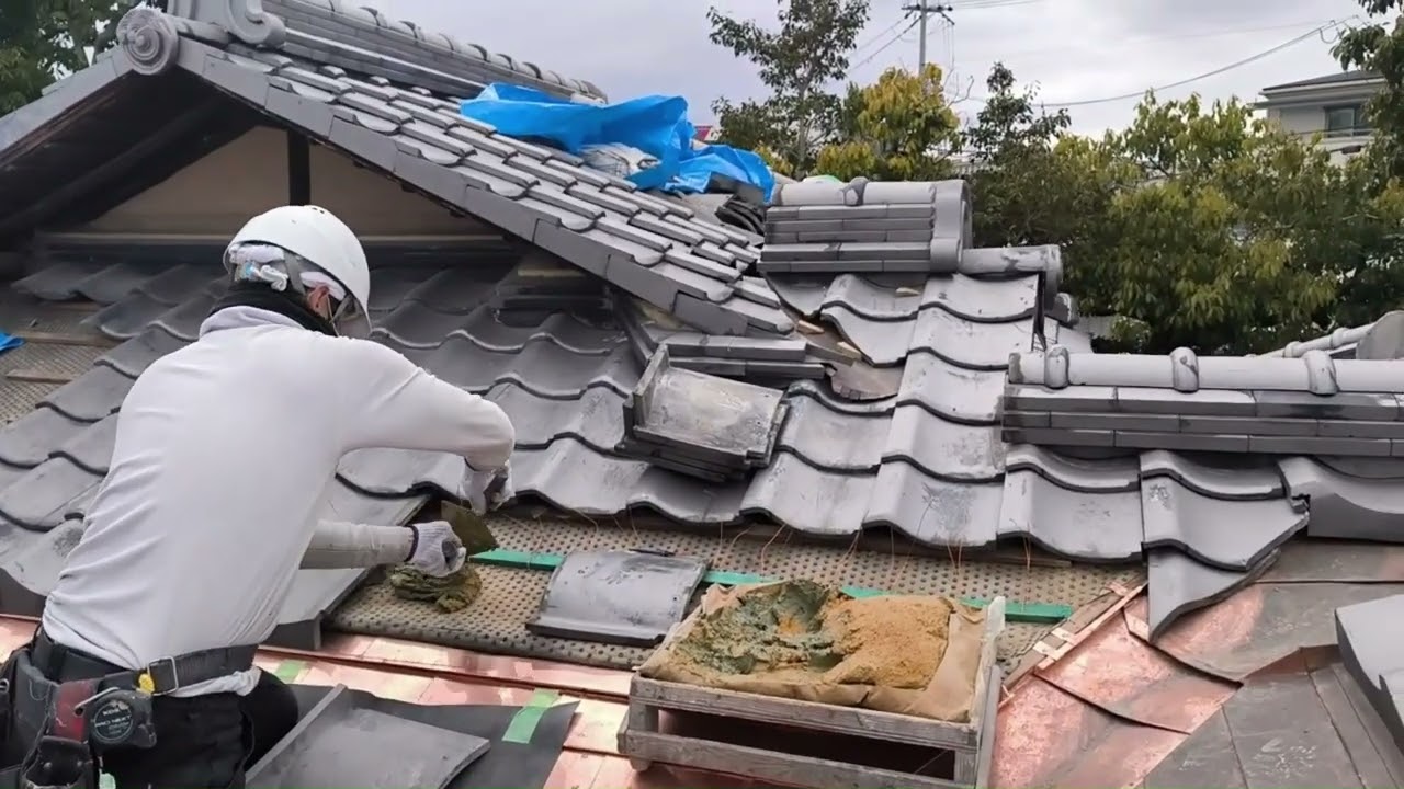 【工事中のみ出現！その２】和泉市久保惣記念美術館茶室耐震補強工事　現場の見どころ（2024年2月現在）