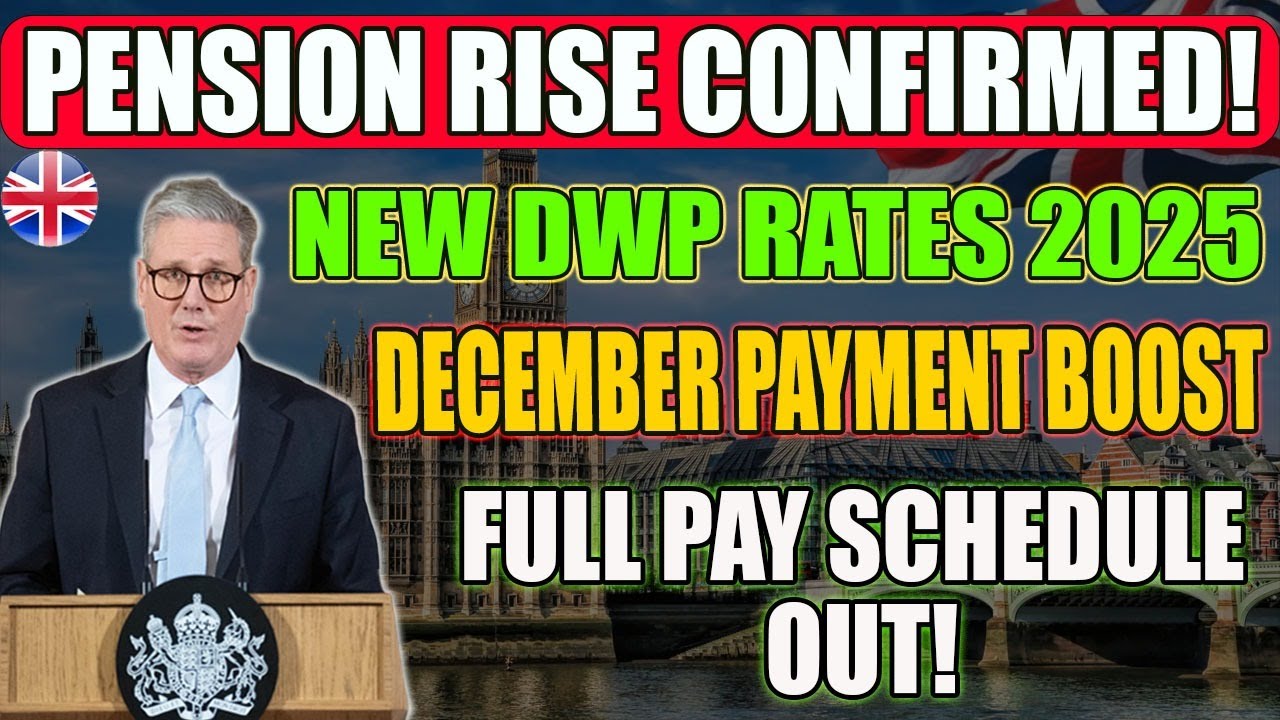 Департамент труда и пенсий США (DWP) подтвердил повышение государственных пенсий в декабре 2025 г...