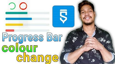 Progress bar colour change in sketchware/Aaura Technical
