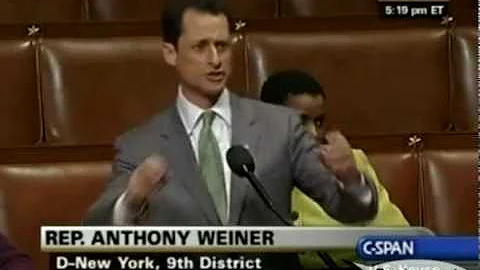 Anthony Weiner Calls Out Republican Scott Garrett ...