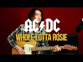 Как играть AC/DC Whole Lotta Rosie на гитаре