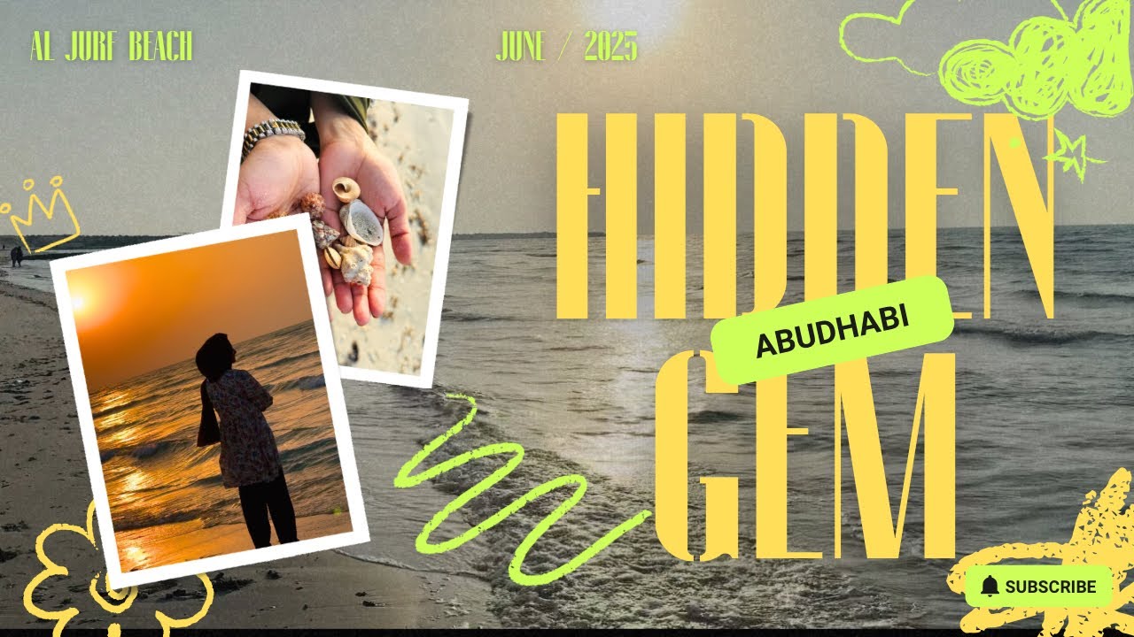 അബുദാബിയിലെ HIDDEN GEM | AL JURF BEACH| ABUDHABI | SAJITHA SHAHAD