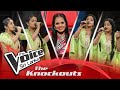 Chalani Sithara | Mashup | Sandakan Daharin | Obama Maada Viya | The Knockouts | The Voice Sri Lanka