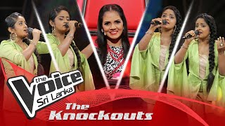 Chalani Sithara | Mashup | Sandakan Daharin | Obama Maada Viya | The Knockouts | The Voice Sri Lanka