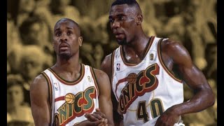 Gary Payton & Shawn Kemp vs. Heat (1-7-97)