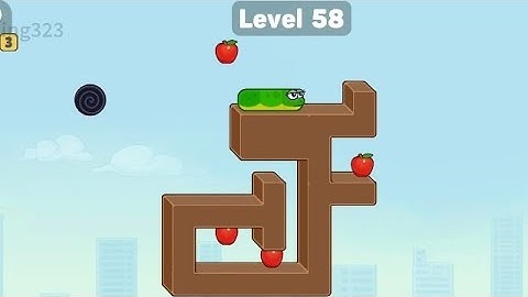 Snake Puzzle Slither to Eat level 58
