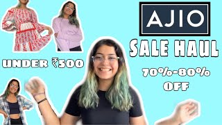 UNDER ₹500 AJIO FINDS | SUMMER CLOTHES | TRY ON HAUL screenshot 4