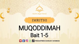 🔴 01 NGAJI ONLINE KITAB IMRITHI BAHASA SUNDA | Muqoddimah Bait 1-5 | Darush Showab (23 Juli 2024)