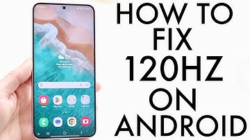 How To FIX 120HZ Refresh Rate Not Working On Android Phone! (2024)