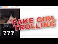 I went on OMEGLE as a fake girl... (Omegle Trolling)