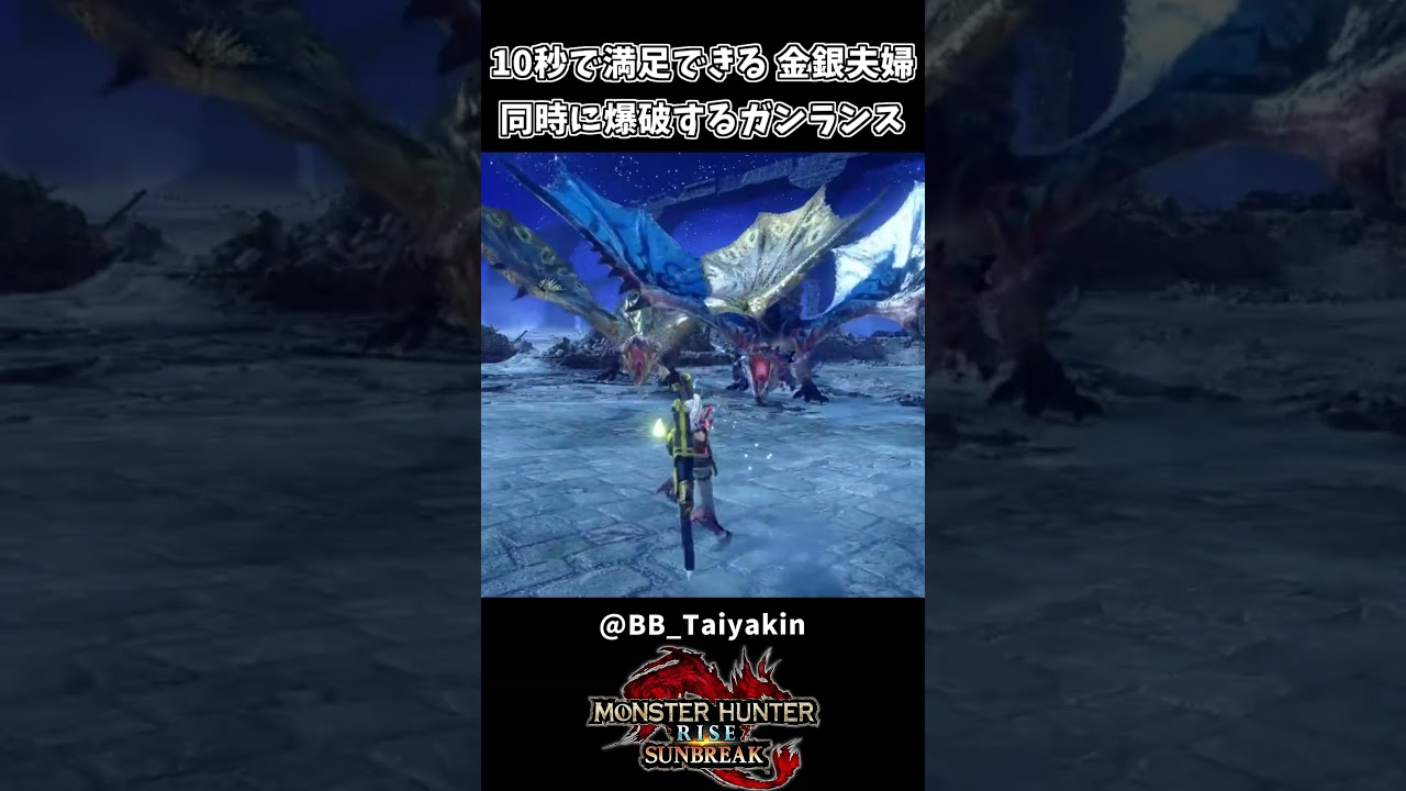 10秒で満足できる ガンランスの使い方【モンハンサンブレイク】