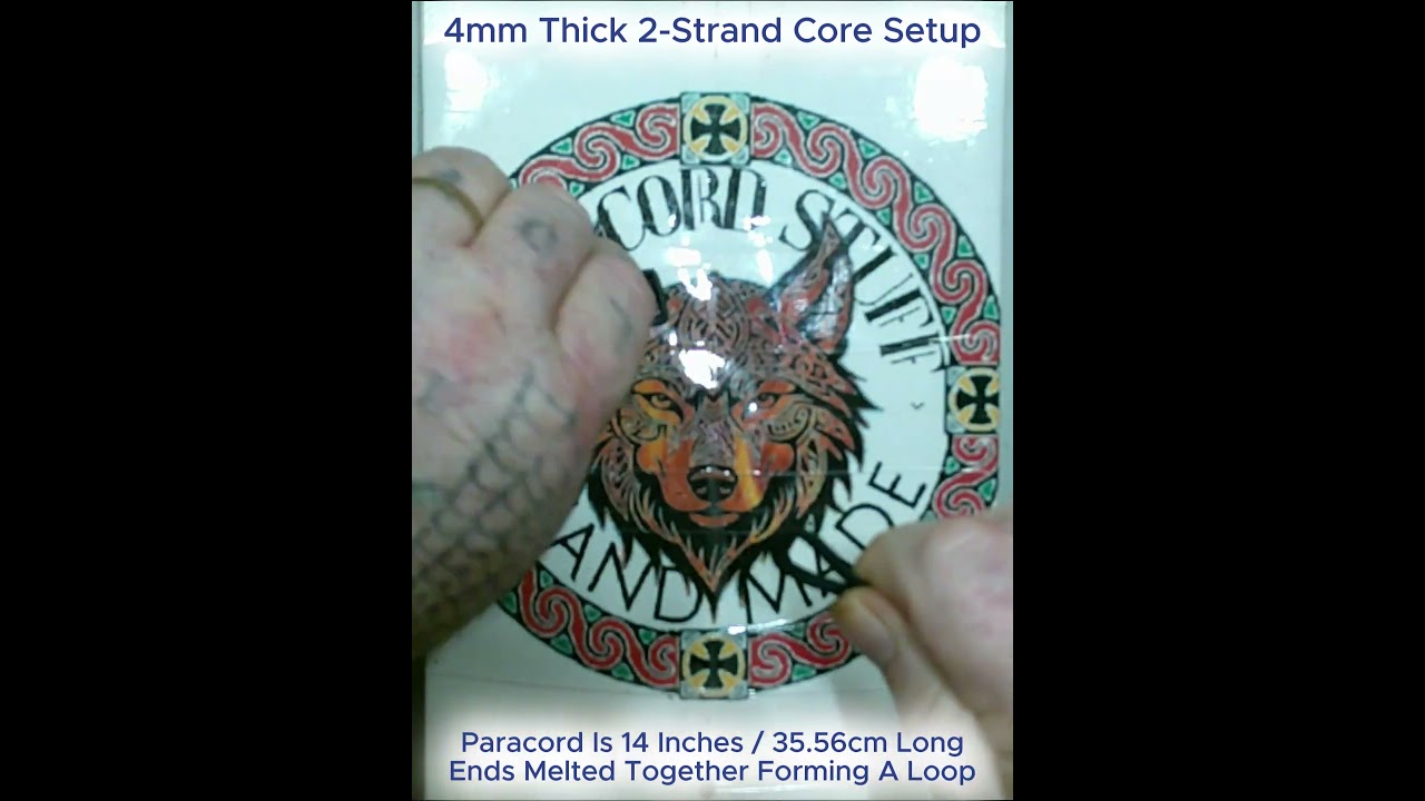 4mm Thick 2 Strand Core Setup Tutorial Video