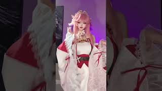 Yae Miko Real Life Transformation ✨ Genshin Impact Lady Guuji
