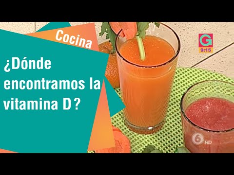 Video: ¿Dónde encuentras la vitamina d?