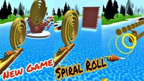SPIRAL ROLL GAMEPLAY WALKTHROUGH #1 LVL 1-10 | 2020 !
