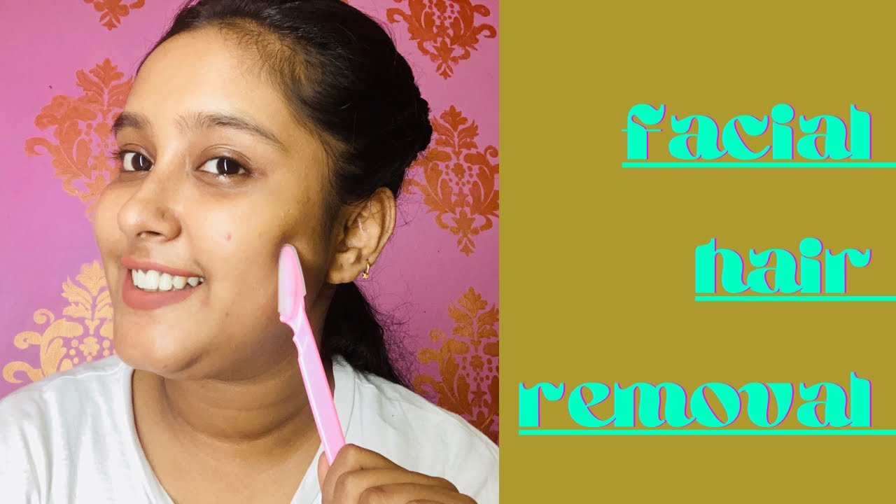 Facial hair removal // at home // painless Process // No Filter