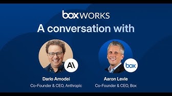 A conversation with Dario Amodei, Co-Founder and CEO of Anthropic | BoxWorks 2024