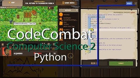 CodeCombat Level 33A Python Computer Science 2 Tutorial with Answers