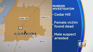 Police: Man Arrested In Connection To Woman's Murder In Cedar Hill Home