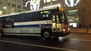 MTA Bus: Midtown bound D4500CL 3314 BxM7 at 57 St/5 Av
