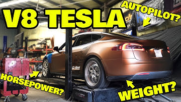 We put the V8 Tesla on the dyno and it didn