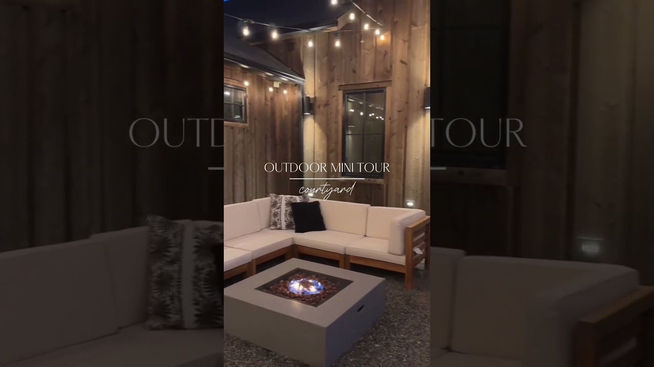 Outdoor Courtyard Design  