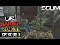 SCUM 0.95v- Lone Raider s1ep3 Scouting bases