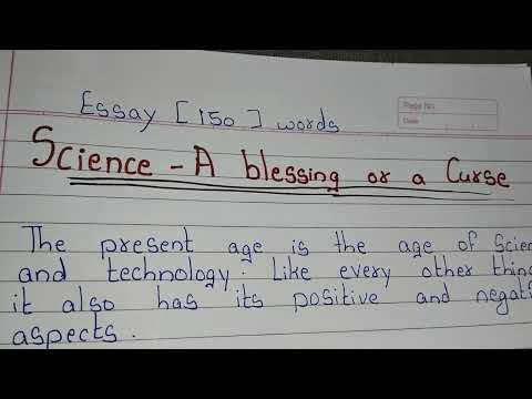 Science is a Blessing or a Curse/ Essay on Science a blessing or a Curse/Science is boon or a curse