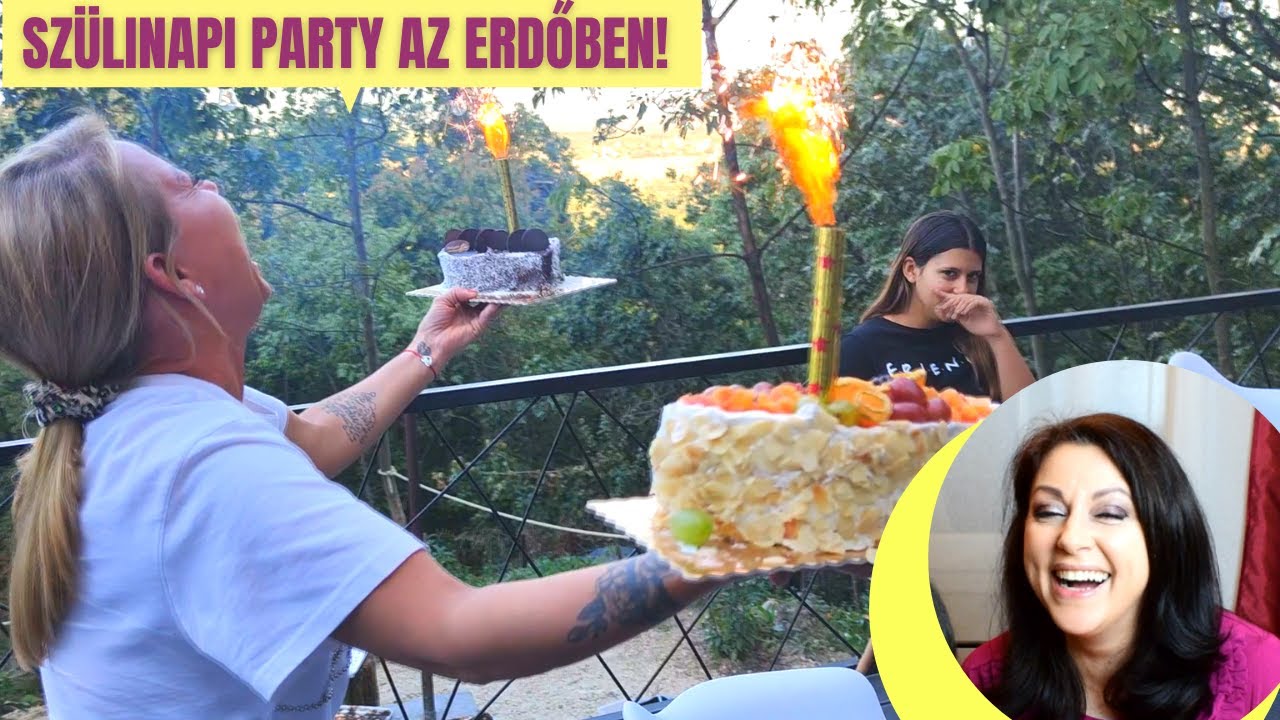 NYÁRZÁRÓ SZÜLINAPI PARTI EGY ERDEI KISHÁZBAN