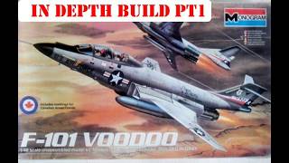 In Depth Build: 1/48 Monogram CF-101 Pt1