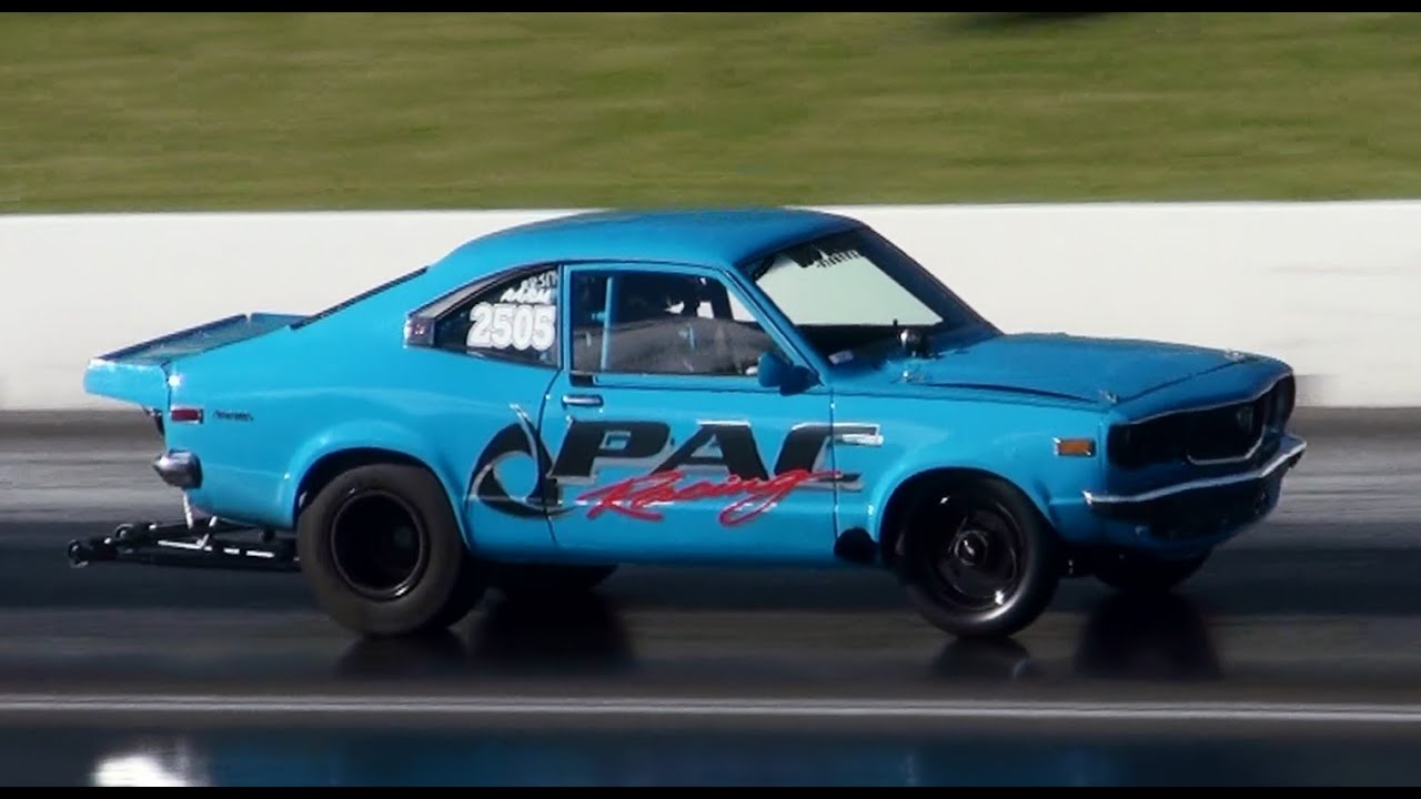 Pusuke JIM TOSKAS WORLD'S QUICKEST LEAF SPRING RX3 8.15 @ 165 MPH PAC