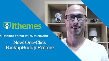 New! One-Click BackupBuddy Restore