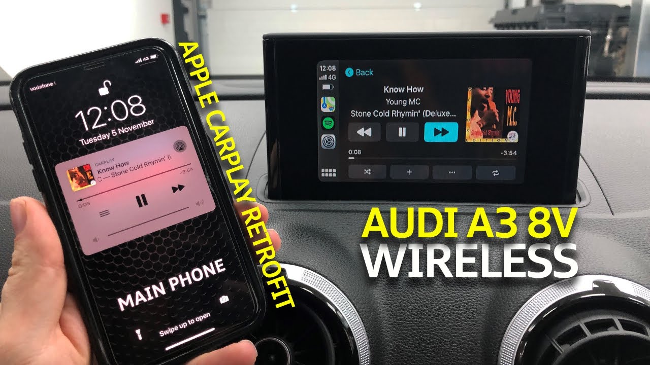 Audi A3 8V MIB Wireless Apple CarPlay Retrofit 